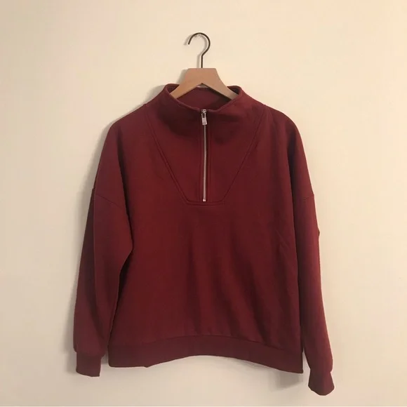 Vero Moda Lydia Half Zip Pullover Sweater - Small - Picture 2 of 8